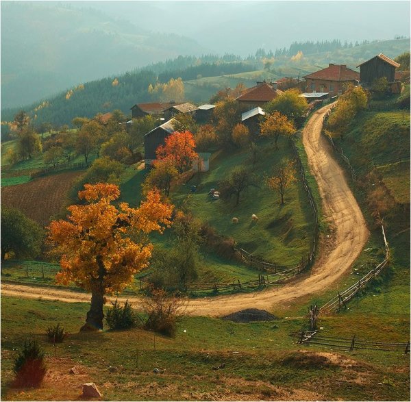 Русская деревня
