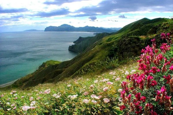 Южный берег Крыма весной