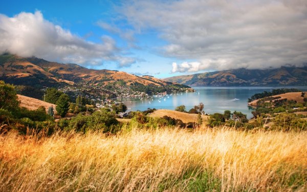Akaroa новая Зеландия