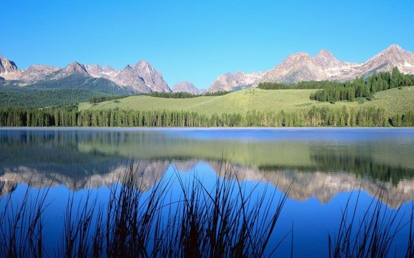 Красивая панорама природы