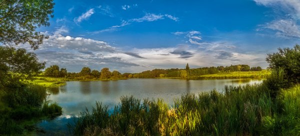 Река Кубань панорама
