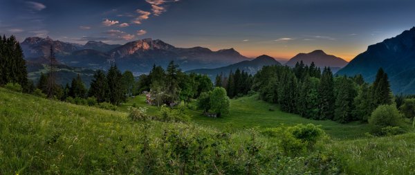 Панорама природы в высоком качестве