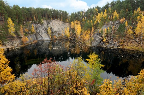 Скалы семь братьев Новоуральск