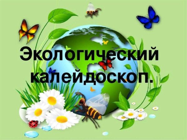 Экологический Калейдоскоп для дошкольников