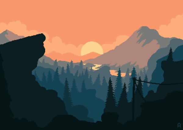 Долина Pixel Art