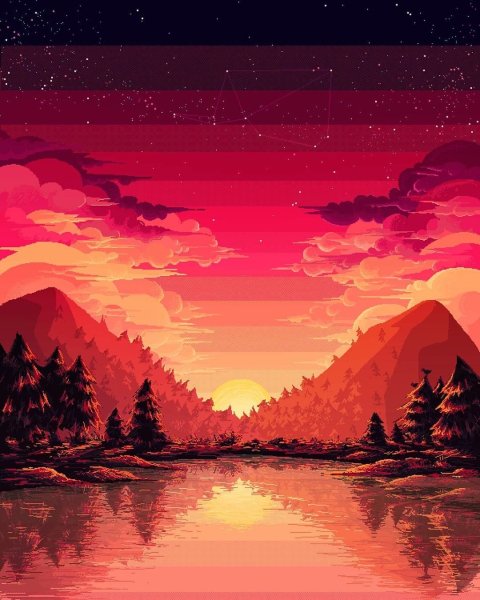 Природа пиксель