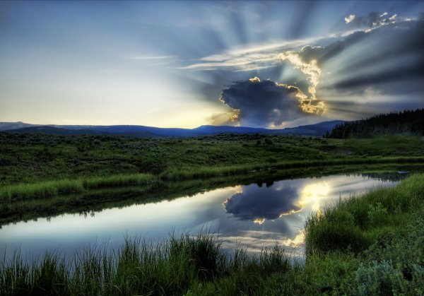 Природа солнце