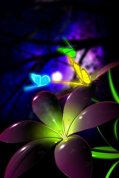 Неоновая природа