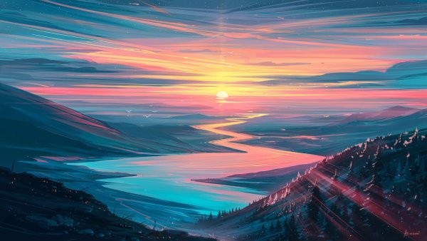 Абстракция природа