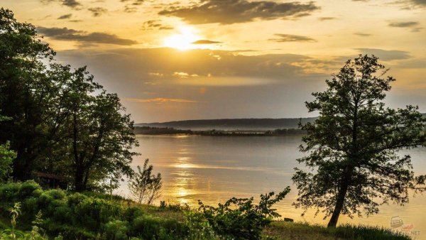 Река Волга просторы Ульяновск