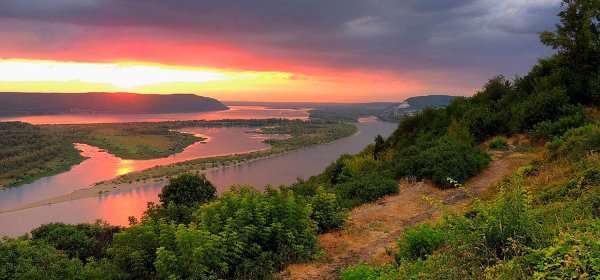 Жигулевские ворота Самарская лука