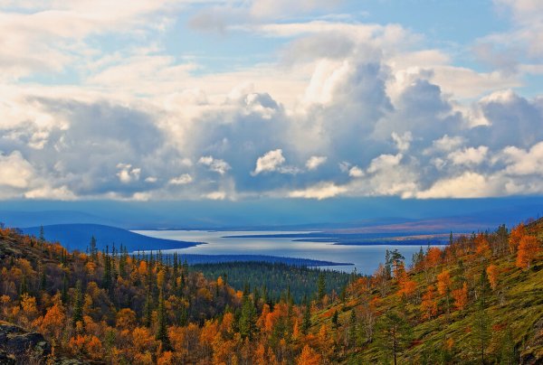 Якутия Заполярье осень
