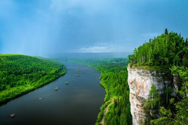 Река Вишера Пермский край