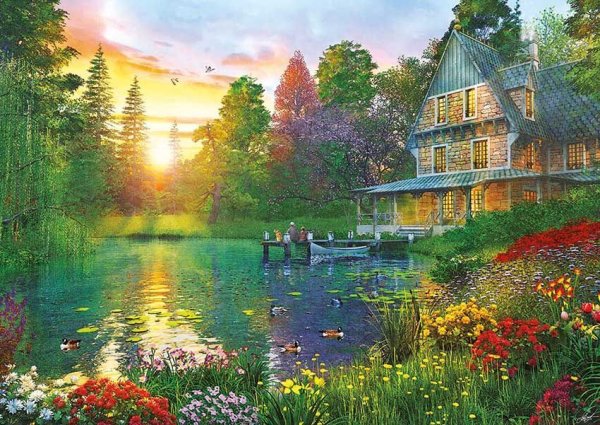 Castorland Puzzle 1500 Cottage