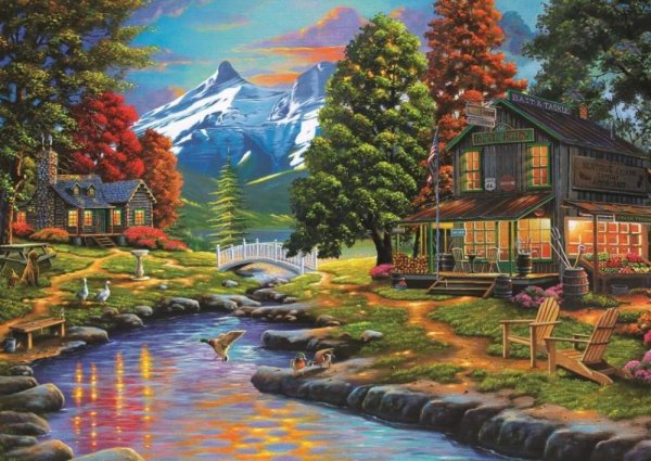 Пазл Castorland сад
