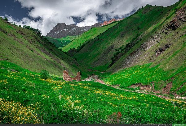 Джейрахское ущелье Республики Ингушетия