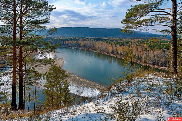 Река Иркут в Иркутске