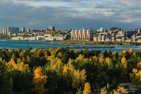 Осень Иркутск Ангара