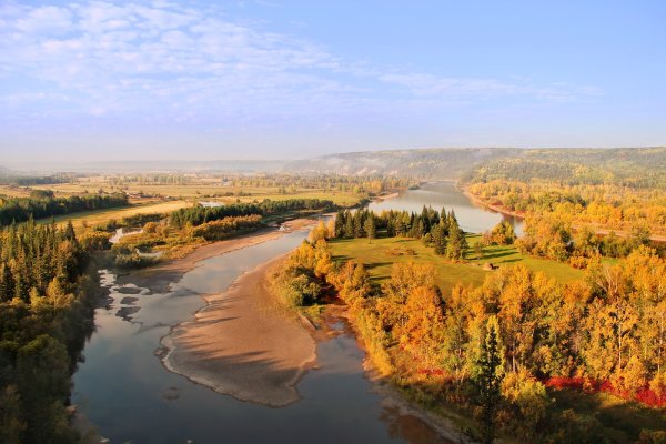Река Киренга Иркутская