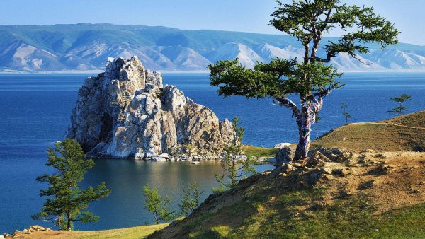 Исток ангары озеро Байкал
