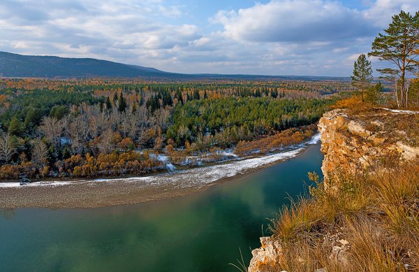 Река Иркут и Ангара