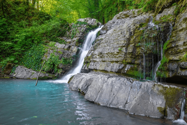 Красная Поляна Змейковские водопады