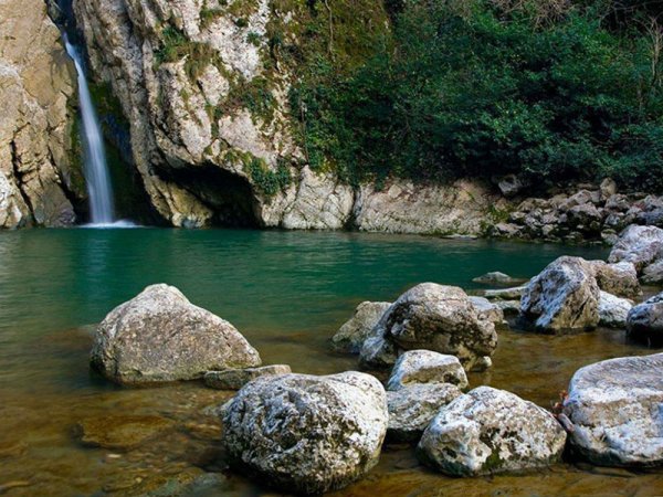 Агурский водопад Сочи