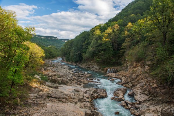 Адыгея водопады водопады Руфабго