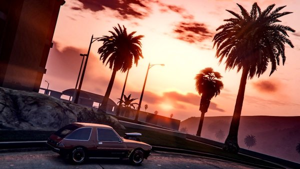 Лос Сантос пальмы