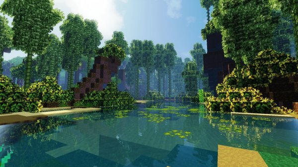 Майнкрафт шейдеры деревня