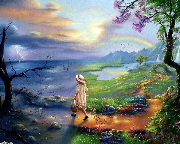 Фантастические пейзажи