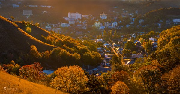 Кисловодск горы осенью