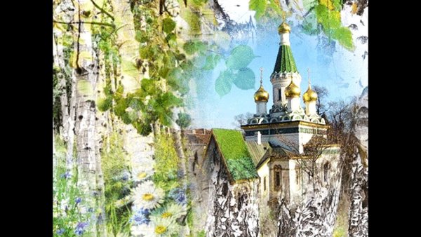 Федоскино пейзаж с Церковью