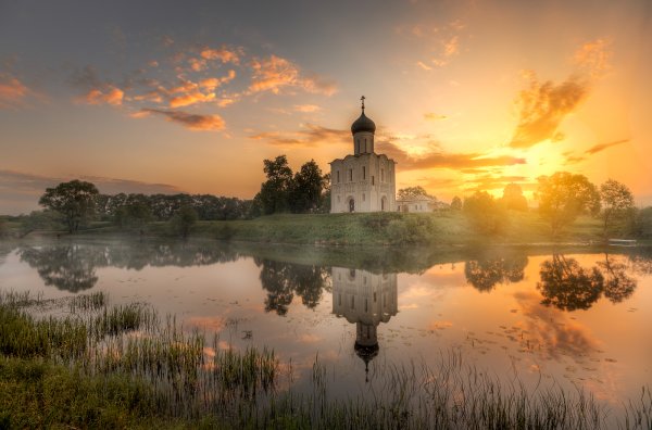 Природа России храмы и церкви