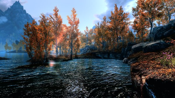 Пейзажи the Elder Scrolls 5 Skyrim