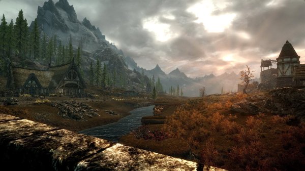 The Elder Scrolls v: Skyrim мир