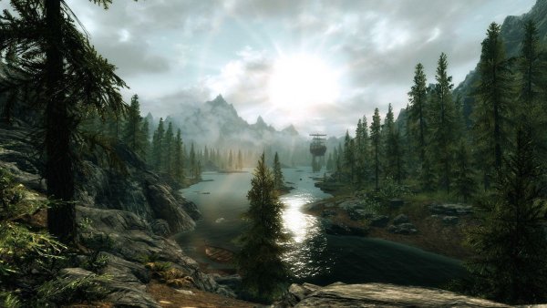 The Elder Scrolls v Skyrim 4к