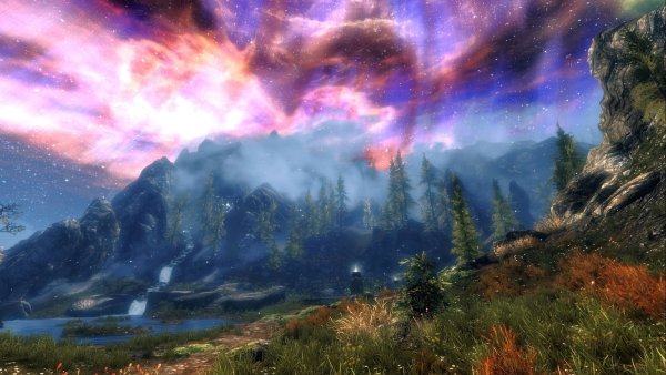 The Elder Scrolls пейзажи
