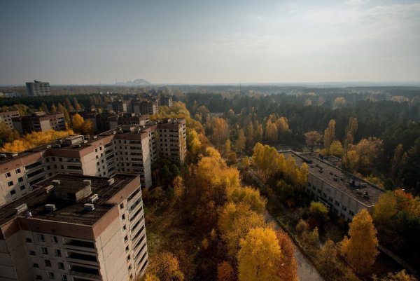 Чернобыль город и город Припять