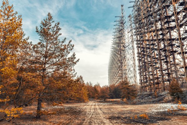 Зона отчуждения город Припять
