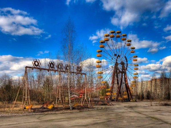Мертвый город Чернобыль