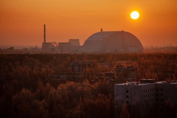 Рыжий лес Припять