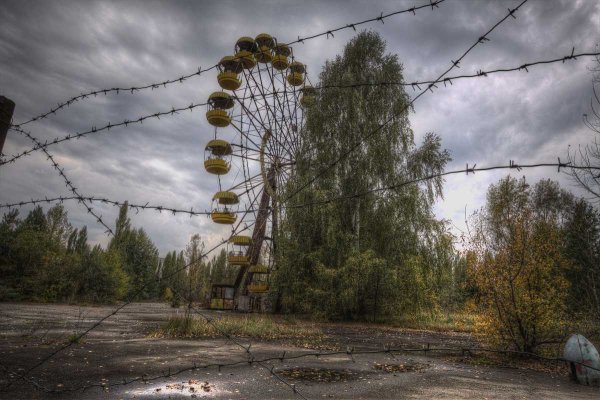 Чернобыль зона отчуждения город Припять
