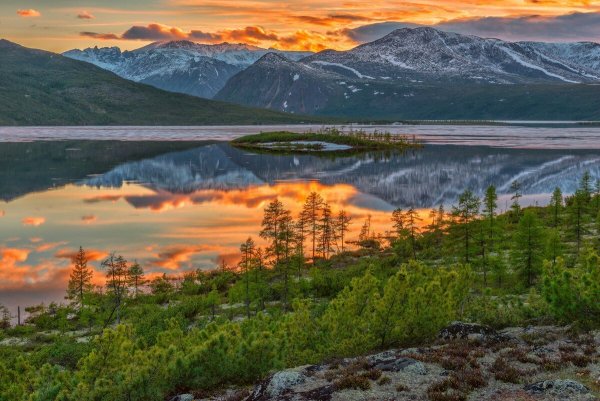 Осенняя природа Магадана