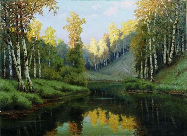 Рисование осень