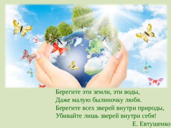 Берегите природу