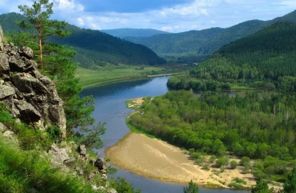 Река Менза Забайкальский край