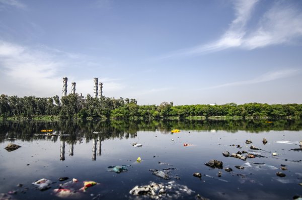 Загрязнённые водоёмы в Челябинске