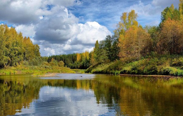 Река Славянка Калифорния