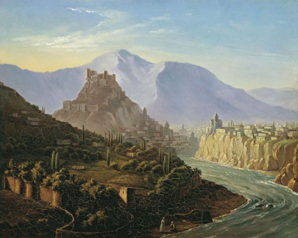 «Вид горы крестовой». 1837—38